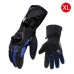 Unisex Windproof Waterproof Motorcycle Racing Winter Bicycle Cycling Gloves  Red_XL