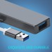 4-in-1 Hub Dock USB C Multi-port Splitter Usb Adapter Station Data Usb Splitter