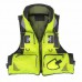 Adjustable Adult Safety Life Jacket Survival Vest for Swimming Boating Fishing  Orange_XXL