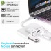4 In 1 Hdmi-compatible Adapter 1080p Hd 10mbps/100mbps Adapter Cable For Iphone Ipad Tablet White 4 in 1