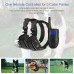 Dog Training Collar Rechargeable Waterproof Remote Dog Shock Collar with Beep 1 in 2 US plug
