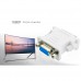 DVI-I 24+5 Pin Dvi To Vga Male To Female Video Converter Adapter For Pc Laptop For Graphics Cards White