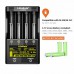 LiitoKala lii-500S LCD Screen Battery Charger 18650 Charger for 18650 26650 21700 AA AAA Batteries Touch Control EU plug