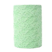 6"*25 Yards Vintage Orchid Lace Roll