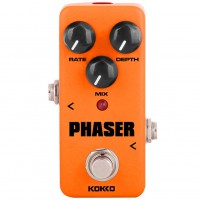 KOKKO FPH2 Vintage Phaser Guitar Effect Pedal with True Bypass FPH-2 orange