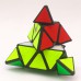 Yuxin Little Magic Professional Pyramid 3x3x3 Speed Magic Cube Puzzle Cube Children Adult Education Toy colorful