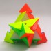 Yuxin Little Magic Professional Pyramid 3x3x3 Speed Magic Cube Puzzle Cube Children Adult Education Toy colorful