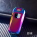 Electric Lighter USB Rechargeable Double Arc Flameless Plasma Windproof No Gas Rose gold brushed