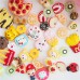 100pcs/Set Artificial Food Lollipop Candy Decor Figurine Toys Dollhouse DIY Phone Case Accessories Fine candy