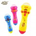 Children Shining Microphone Emulated Music Toys Funny Lighting Wireless Microphone Model  random
