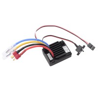 60A Brush Electronic Speed Controller Waterproof ESC for 1/10 RC Car 60A