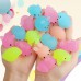 50pcs Fluorescent Squishy Mochi Toy Soft Squeeze Toy Kids Adults Anti Stress Toy Decoration 50pcs luminous mix