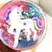 DIY Single Horn Horse Starry Series Soft Slime Toy Colors Matching Stress Relievers for Kids 100ml