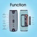 Portable Wireless Bluetooth Speaker Outdoor Power Sound Stereo Audio Box Sports Music Speaker with FM TF  red