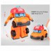 6 in 1 Korean Animation Cartoon Robocar Poli Transformation Robot Car Toys Set 83168-9