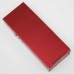 DH-9002 Women Cigarette Lighter Thin Lighter Case Metal Slim Cigaret Box Electronic Lighters Smoking Accessories USB Charge red_Lite