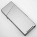 DH-9002 Women Cigarette Lighter Thin Lighter Case Metal Slim Cigaret Box Electronic Lighters Smoking Accessories USB Charge white_Lite