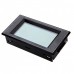 LCD Digital Frequency Panel Meter 10Hz-199.9Hz AC80-300V D69-30 Black shell blue light