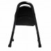 Motorcycle Steel Sissy Bar Passenger Backrest Cushion Pad Fit For Harley Sportster XL883 1200 48 04-15 black