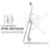 270 Rotatable Foldable Aluminum Alloy Desktop Holder Tablet Stand for Samsung Galaxy Tab Pro S iPad Pro10.5 9.7" 12.9`` iPad Air Surface Pro 4 Kiosk POS Stand gray