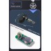 T680 Wireless Tire Pressure Sensor Monitoring System USB Solar Power Car Security Alarm Tyre Pressure Monitor black_Built-in model