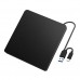 Usb 3.0 Type-c Ultra-thin External Dvd Recorder High-speed Cd Vcd Player Optical Drive For Desktop Laptops black