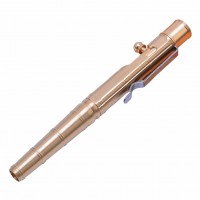 Retro Copper Bolt Type Roller Pen brass